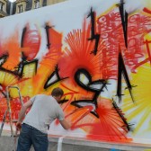 STREET ART MAIRIE DU 3ème ARRDT AVEC KATRE NEBAY ET MARKO (49)